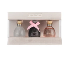Set Sarah Jessica Parker: Lovely Sheer EDP parfumuotas vanduo moterims, 10 ml + Born Lovely EDP parfumuotas vanduo moterims, 10 ml + Lovely EDP parfumuotas vanduo moterims, 10 ml