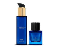 Set Thameen London: Riviere Extrait De Parfum Unisex, 50 ml + Riviere Losjonas kūnui Body, 100 ml