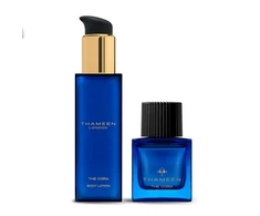 Rinkinys „Thameen London“: „The Cora Extrait De Parfum Unisex“, 50 ml + „The Cora Losjonas kūnui“ kūnui, 100 ml