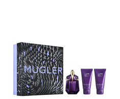 Set Thierry Mugler: Alien Eau De Parfum For Women, 30 ml + Alien Dušo želė All Skin Types, 50 ml + Alien Hydrating Losjonas kūnui, 50 ml