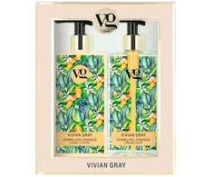 Set Vivian Gray: Sparkling Oranžinis, Hydrating, Hand Lotion, 350 ml + Sparkling Oranžinis, Cleansing, Liquid Soap, 350 ml