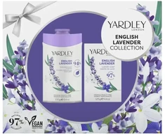 Set Yardley: English Lavender Body Powder, 100 g + English Lavender Cleansing &amp; Moisturising Scented Soap Bar , 125 g