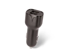 TelForceone Setty automobilinis pakrovėjas 2x USB 1,4A juodas
