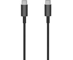 Telforceone Setty kabelis USB-C - USB-C 1,0 m 3A juodas