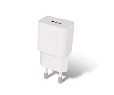 TelForceone Setty įkroviklis 1x USB 2,4A, baltos spalvos