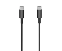 Telforceone Setty kabelis USB-C - USB-C 1,0 m 3A juodas