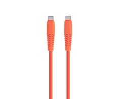 TelForceone Setty kabelis USB-C - USB-C 1,5 m 2,1A KSC-C-1.5210 oranžinis