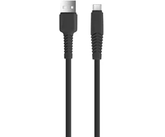 TelForceone "Setty" USB - mikro kabelis 3 m 2A KSA-M-321 juodas