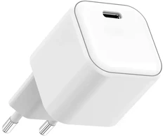 Telforceone Setty sieninis įkroviklis USB-C 35W LSGaN-C-350 baltas