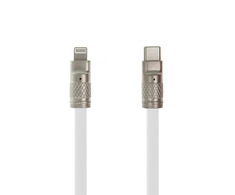 Telforceone Setty Zink kabelis USB-C - Lightning 1,2 m 27W KZC-L-1.2270 baltas