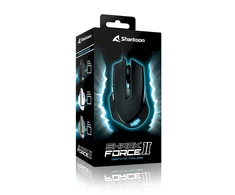 Pelė Sharkoon Shark Force II Juodas
