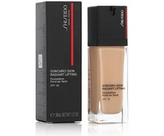 „Shiseido Synchro Skin Radiant Stangrinamasis“ skystas makiažo pagrindas 550 SPF 30, 30 ml