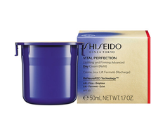 Shiseido Stangrinančiojo veido kremo SPF 30 Vital Perfection papildymas (liftingo ir stangrinančio pažangaus dieninio kremo papildymas) 50 ml