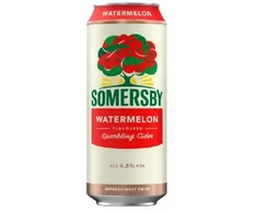 Sidras SOMERSBY, arbūzų skonio, 4,5 % 0,5 l, skardinė