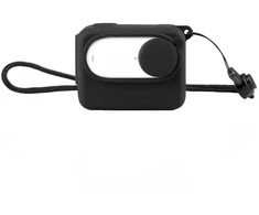 Silikoninis apsauginis dėklas Puluz skirtas Insta360 GO 3 su objektyvo dangteliu