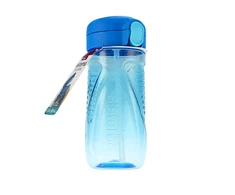Gertuvė Sistema Quick Flip Top Vanduo butelis su šiaudeliu 520 ml mišrių spalvų