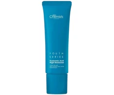 „Skin Chemists“ jaunystės serijos drėkinamasis kremas veidui naktį, 50 ml