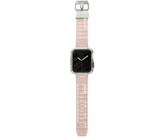Skinarma apyrankė Shokku Apple Watch 45/44/42mm light rožinės spalvos