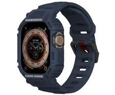 Skinarma apyrankė+Dėklas Mecha 2in1 Apple Watch 49mm navy