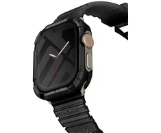 Skinarma dėklas Kurono Apple Watch Ultra 49mm juodos spalvos