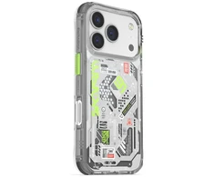 Skinarma Spectra dėklas skirtas Apple iPhone 17 Pro Magnetic Charging skaidrus