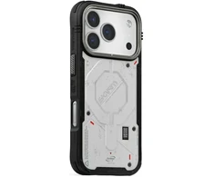 Dėklas Skinarma Vigor MagSafe do iPhone 17 Pro šviesiai pilkas