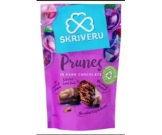 Skriveru Saldumi SKRĪVERU Plūmes tumšajā šokolādē 110g