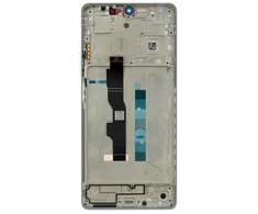 Skystųjų kristalų ekranas + jutiklinis blokas + priekinis dangtelis, skirtas „Xiaomi Redmi Note 13 5G Mėlyna Ocean Teal“ (servisų paketas)