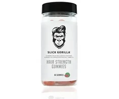Slick Gorilla Plaukų stiprinimo vitaminai – maisto papildas, 60 vnt.
