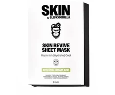 Slick Gorilla Skin Revive lakštinė kaukė 3 vnt.