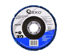 Geko NEAUDINIS ABRAZYVINIS DISKAS METALUI 125mm