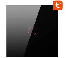 Smart Light Switch WiFi Avatto TS02-EU-B1 1 Way TUYA (juodas)