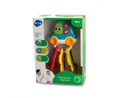 Smily Hola Automobilis su rakteliais šviesos garsas