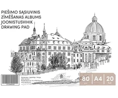 Smlt Zīmēšanas albums, A4, 80 gsm, 20 loksnes