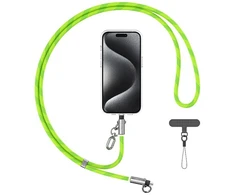 Virvelė telefonui su įkrovimo kabeliu Usams SJ746 30W USB-C į Lightning 1.2m žalios spalvos