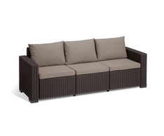Sofa Keter California, ruda pilka