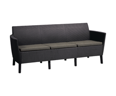 Sofa Keter Salemo, ruda pilka