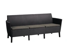 Sofa Keter Salemo, ruda pilka