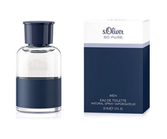 s.Oliver So Pure Men EDT tualetinis vanduo vyrams, 30 ml