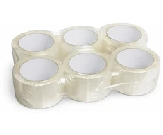 Somi Lipni juosta 45 mm x 54 m, akrilinė, permatoma, 6 vnt. [paketas]