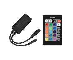 Sonoff L2 smart WiFi + Bluetooth RGB valdiklis su IR nuotolinio valdymo pultu