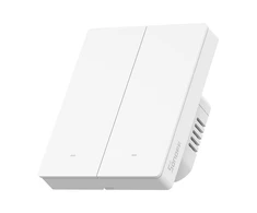 Sonoff SwitchMan ZBM5 Zigbee jungiklis 2 klavišų, baltas 80W