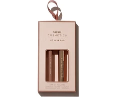 SOSU Cosmetics dovanų rinkinys „Lip Luxe Duo Nude“ dekoratyvinė kosmetika
