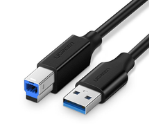 USB 3.0 AB UGREEN US210 kabelis spausdintuvui 1m