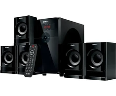 Speakers SVEN HT-201, juodas (80W, Bluetooth, FM, USB/SD, Ekranas, RC unit)