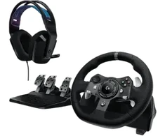 Lenktynių vairas Logitech G920 Driving Force XBOX su Logitech G335