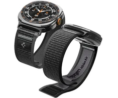 Spigen ATHLEX AIR DIRŽELIS Samsung Galaxy WATCH ULTRA 1 / 2 2024-2026 (47 MM) ACTIVE JUODA/PILKA