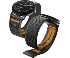 Spigen ATHLEX AIR GOOGLE PIXEL WATCH 1 / 2 / 3 / 4 / 5 (41 MM) AKTYVUS Juodas/ORANŽINIS
