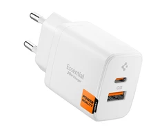 Įkroviklis Spigen Essential 20W Wall Charger EE202EU, baltas