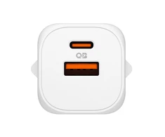 Įkroviklis Spigen Essential 35W Wall Charger EE352EU, baltas